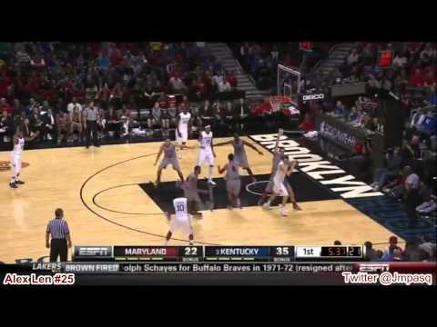 Alex Len vs Kentucky 11/09/12