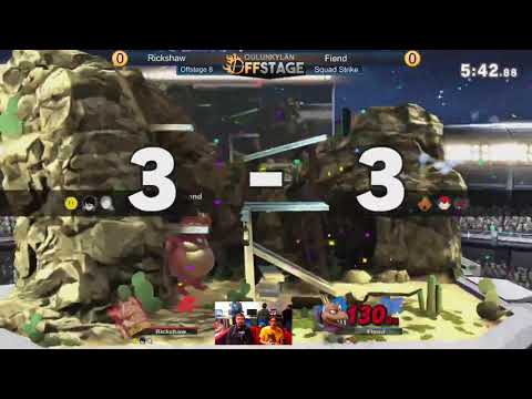Offstage 8 - Ultimate Random Squad Strike - Winners Round 1 - Rickshaw vs Fiend