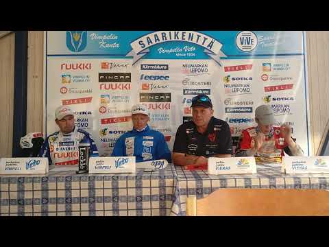 Lehdistötilaisuus: Vimpelin Veto - Kiteen Pallo 3. Puolivälierä 20.8.2019