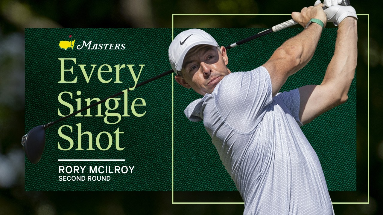 Rory McIlroy’s Second Round | Every Single Shot | The 2026 Masters