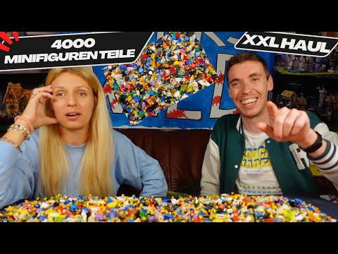 4000 Minifiguren Teile für Rita's Geburtstag