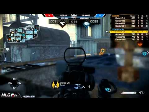 EG vs FaZe Black MLG Anaheim 2014 Game 1