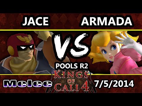 Kings of Cali 4 - Armada (Peach) Vs. Jace (Captain Falcon) - Pools Round 2