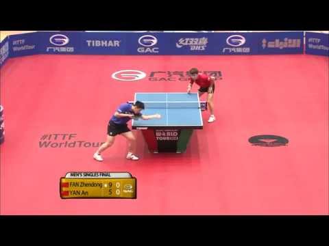 2014 Kuwait Open MS-F Fan Zhendong - Yan An (full match|short form in HD)