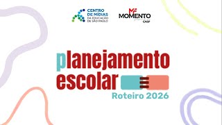Planejamento Escolar 2026 (completo) ‐ Live CMSP