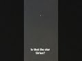 Is that the star Sirius?