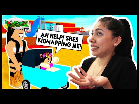 SHE KIDNAPPED ME & THEN BECAME MY MOM! - Roblox Roleplay - Adopt and Raise a Cute Kid