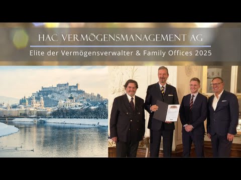 Elite der Vermögensverwalter 2025: HAC VermögensManagement AG im Top-Ranking der besten Geldmanager