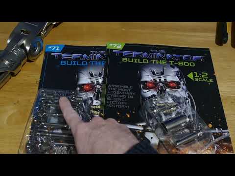 Hachette - Build The Terminator - Issues 71 and 72