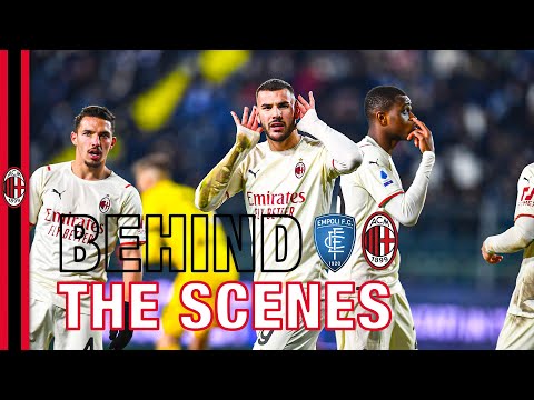 Behind The Scenes | Empoli v AC Milan | Exclusive