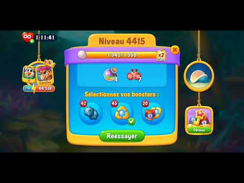 fishdom level 4415 / niveau 4415