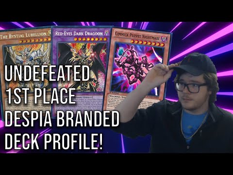 UNDEFEATED BRANDED DESPIA YUGIOH DECK PROFILE (TCG MARCH 2023 FORMAT & BEYOND) 1st Place + Combos!