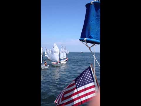 Colin's Opti Rumble 2014 (sail no 12510)