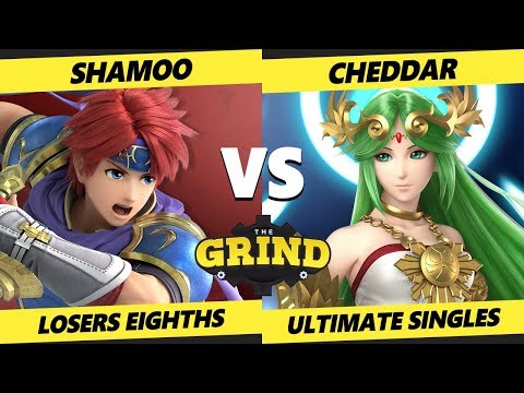 The Grind 113 Losers Top 8 - Shamoo (Roy, Palutena) Vs. Cheddar (Palutena) Smash Ultimate - SSBU