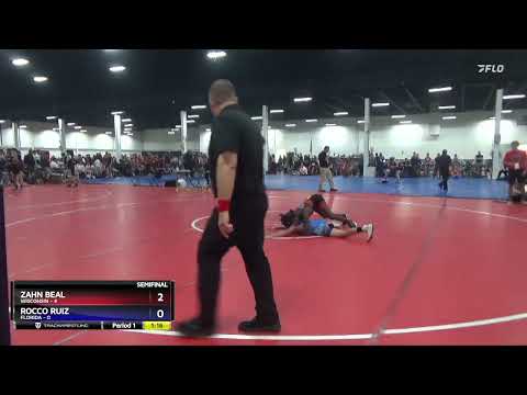 97 Lbs Semis & 1st Wrestleback (8 Team) - Zahn Beal, Wisconsin Vs Rocco Ruiz, Florida B7ba