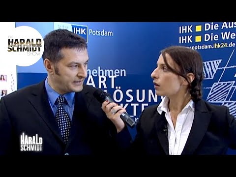 Jugendsprache, schwere Sprache - Zu Besuch auf der Jugendmesse | Die Harald Schmidt Show (ARD)