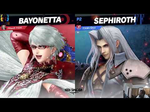 NBH Smash Online Bi-Weekly 5 Losers Round 1 - Fraudfish (Bayonetta) vs ShinTorii (Sephiroth)