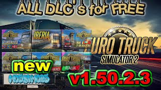 ALL DLC FREE!!! | Euro Truck Simulator 2 | (1.50.1.0) |NO CLICKBAIT| for Windows/Linux