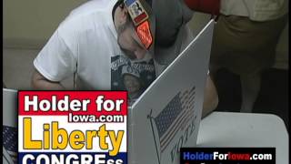 Election Day Voting Nov. 4, 2014- Bryan J. Holder- Liberty Candidate for IA-3rd US House District