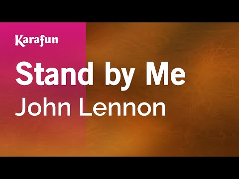 Karaoke Stand By Me - John Lennon *