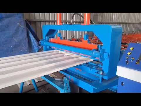 Fully automatic steel roofing sheet roll forming machines