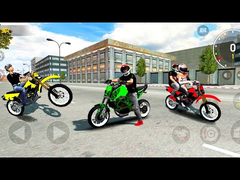 Speed Deadly Tricks Motor Bikes Driving simulator 3d Extreme motorbikes Best Android ios Gameplay