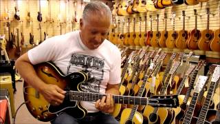 Norm plays, People leave at Norman's Rare Guitars