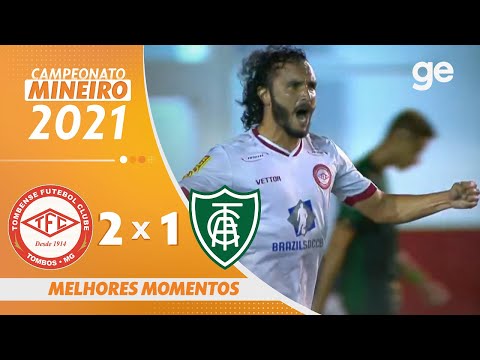 Gols e lances de Tombense x América-MG