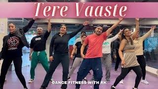 Download lagu Tere Vaste | Bollywood Dance Fitness workout | Easy Steps | dancefitnesswithrk mp3