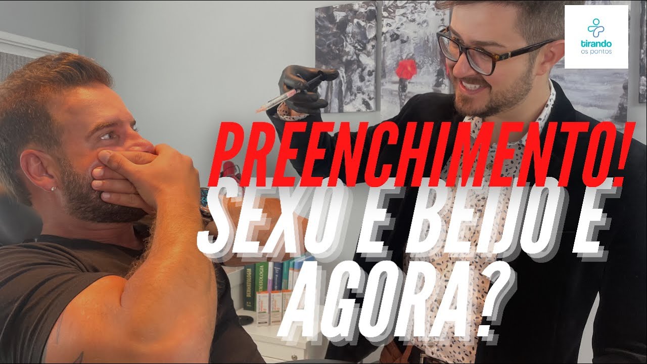 Como funciona o Preenchimento labial Beijando boca com preenchimento!