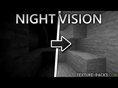 Night Vision Texture Pack Download & Install Tutorial (Fullbright in Minecraft)