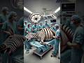 Doctor Save Life Pregnant Zebra Zebra Pregnant Animals Shortsfeed Doctor Wildlife Forest Ai