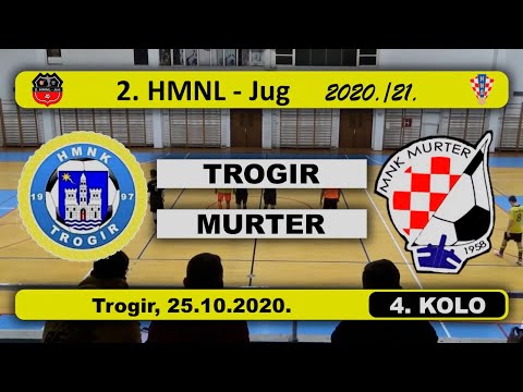 2. HMNL Jug, 4. KOLO: TROGIR - MURTER  1:3, 25.10.20120