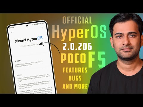 POCO F5 Official HyperOS 2.0.206 Review: New Features Added and What's About Smoothness 