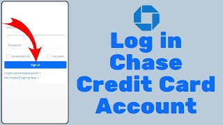 Chase Credit Card Login 2024 | How to Sign In to Chase Credit Card Account