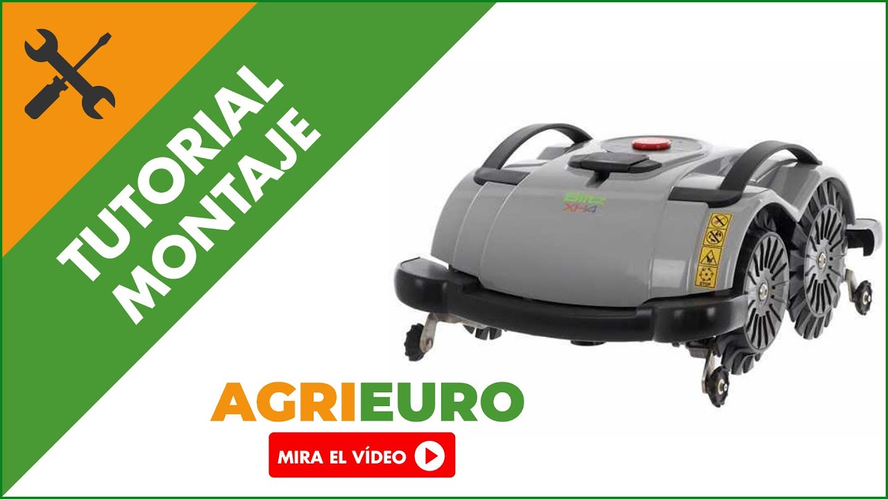 Montaje Robot cortacésped sin cable perimetral Wiper Blitz XH4 NIKO - No necesita instalación