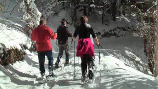 preview picture of video 'Hotel Zamangspitze Wochenprogramm: Schneeschuhwanderung'