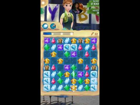 Frozen free fall decorate elsas cake carrots live play walk thru level 5