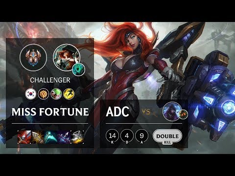 Miss Fortune ADC vs Aphelios - KR Challenger Patch 10.12