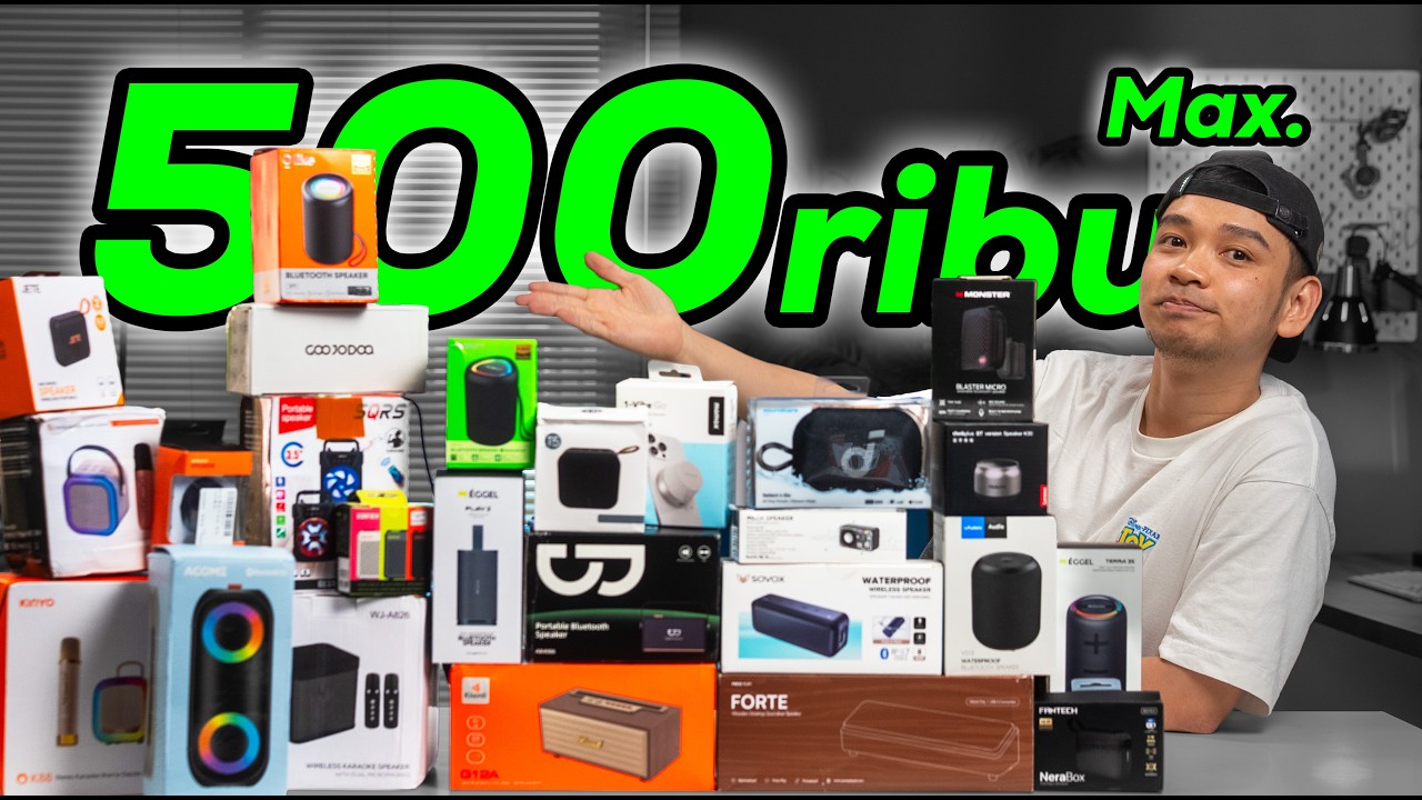 Saya BORONG 20 bluetooth speaker MURAH dan milih yang RECOMMENDED!