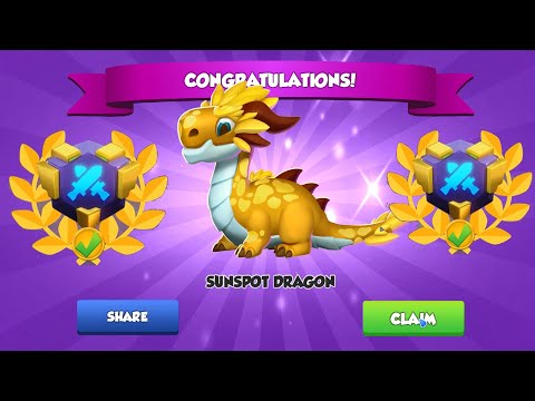 Sigil Campaign Finished ( Sunspot Dragon ) , Dragon Mania Legends - Gameplay Part 1793 HD