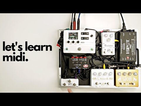 How to use MIDI with the HX Stomp (@jetpedals MCX at the center!)
