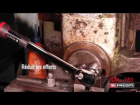 Cliquet extensible à verrouillage - tête flexible 1/2" - SXL 171 PB