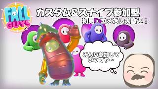 Fall Guys/フォールガイズ！OBSの設定が少し直せたので！スナイプ＆カスタム！初見さん大歓迎【参加型】