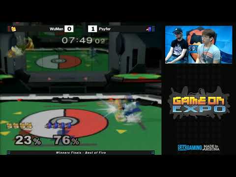 Game On Expo 2019 Melee Sunday Winners Finals - Wuman (Fox) vs Psyfer (Falco)