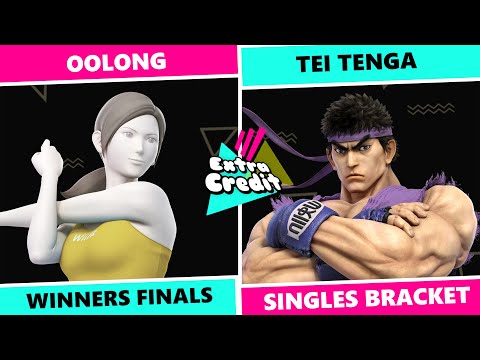 Extra Credit #59: Winners Finals - Oolong (Wii Fit Trainer) Vs Tei Tenga (Ryu) SSBU Singles
