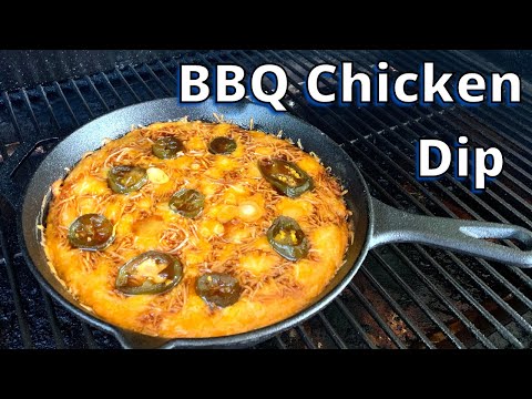 Smoked BBQ Chicken Dip Appetizer