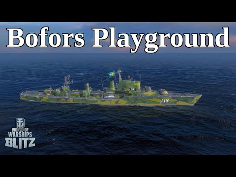 Swedish Destroyer "Småland" Review - World of Warships Blitz