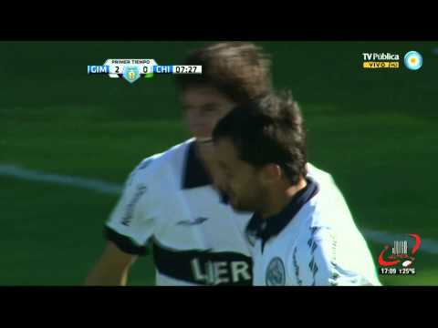 GOL DE PEREYRA - GIMNASIA LA PLATA 4 - CHICAGO 0 - FECHA 23 B NACIONAL (02 03 2013)