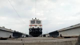 preview picture of video 'Camera Under the train  51754 Chirmiri Rewa Fast Passenger'